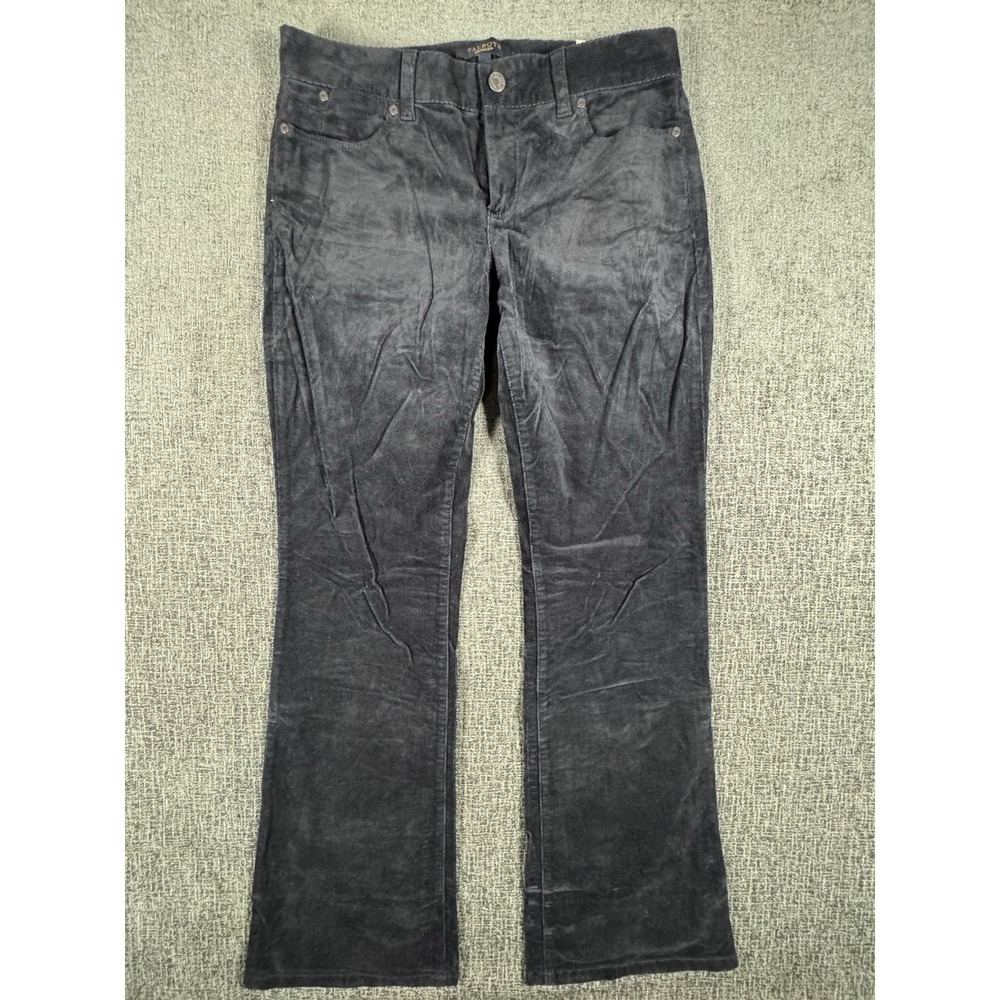 Talbots Pants 8 Corduroy Signature Boot Cut Stretch Casual Classic Pocket NEW